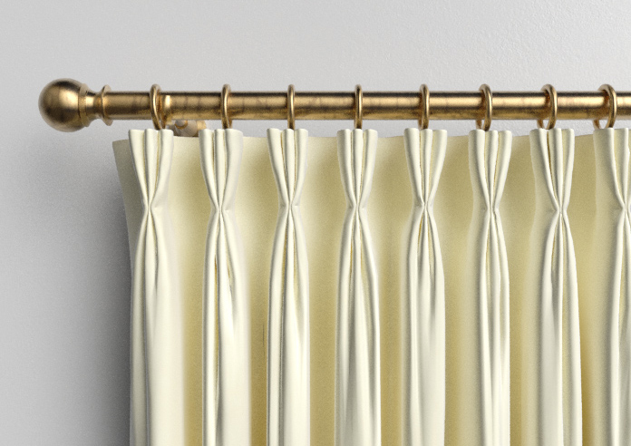 Odessa Velvet, Oyster - Made to Measure Curtains - Image 11